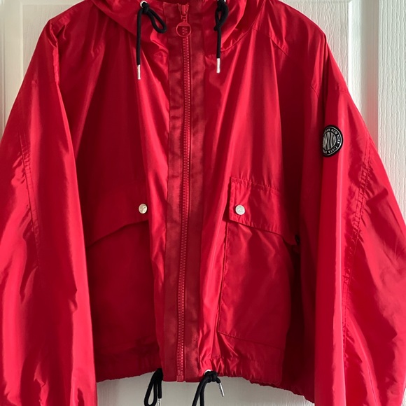 DKNY Cropped Windbreaker Jacket - Picture 2 of 4